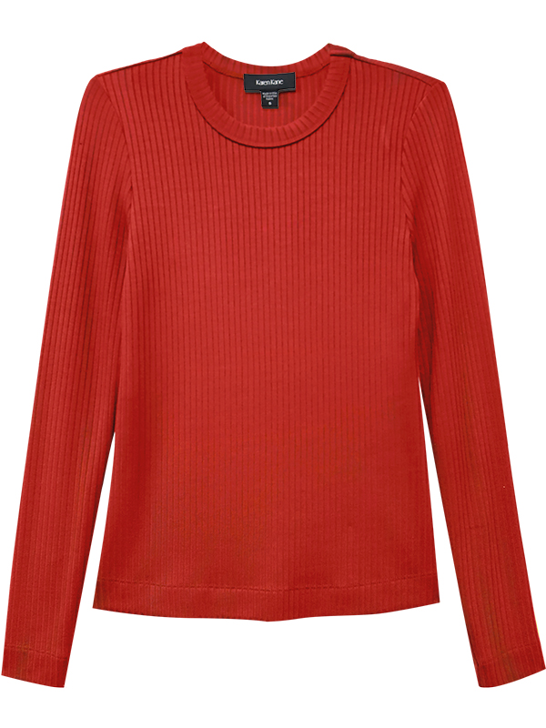 Long Sleeve Crewneck Top
