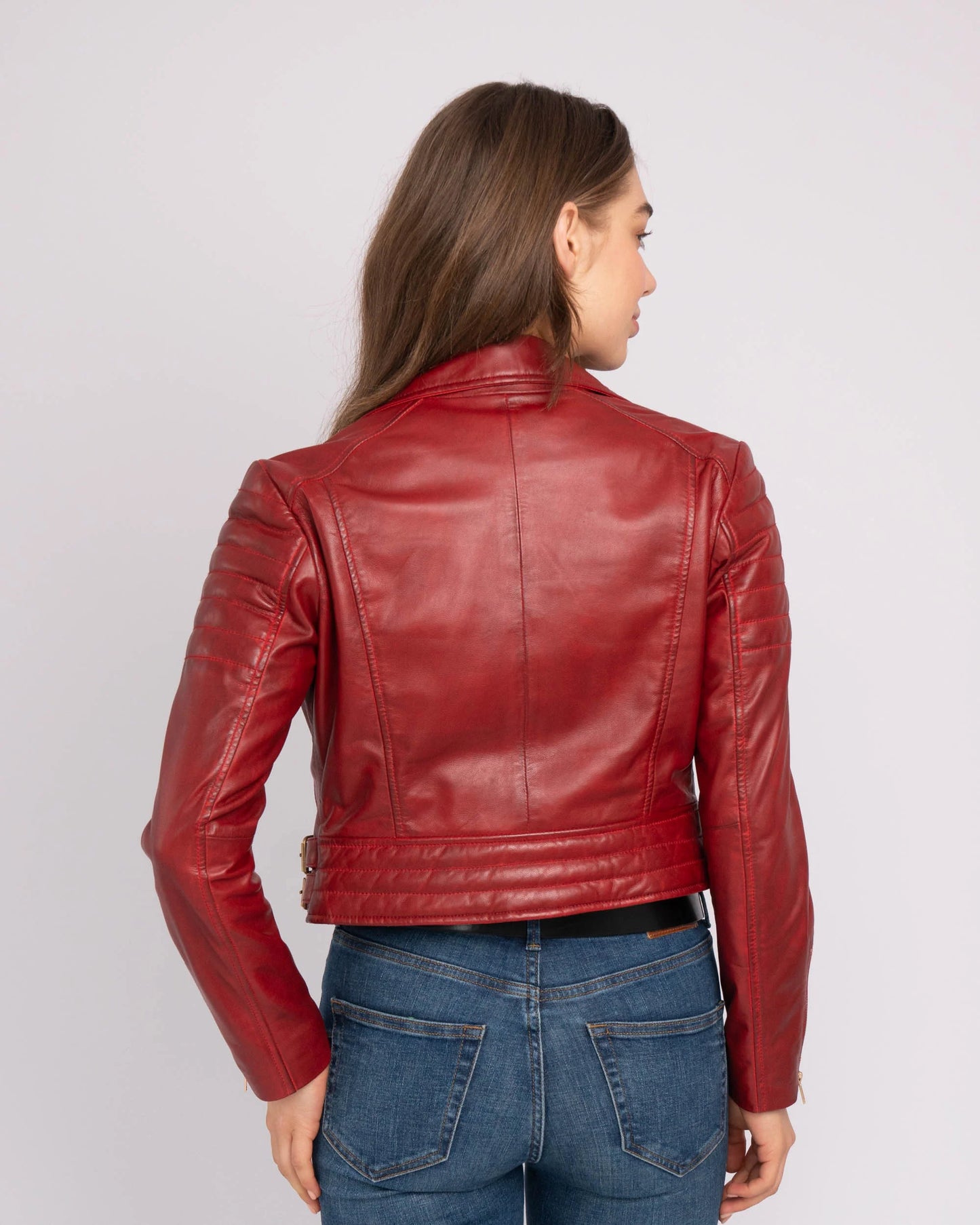 Eureka Leather Biker Jacket