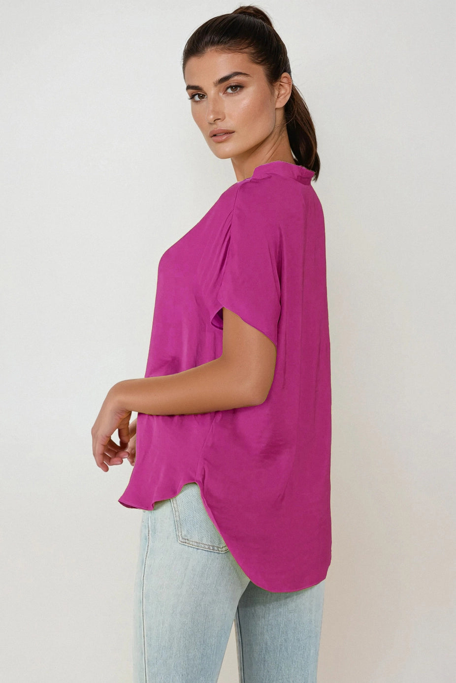 Drop Shoulder Blouse