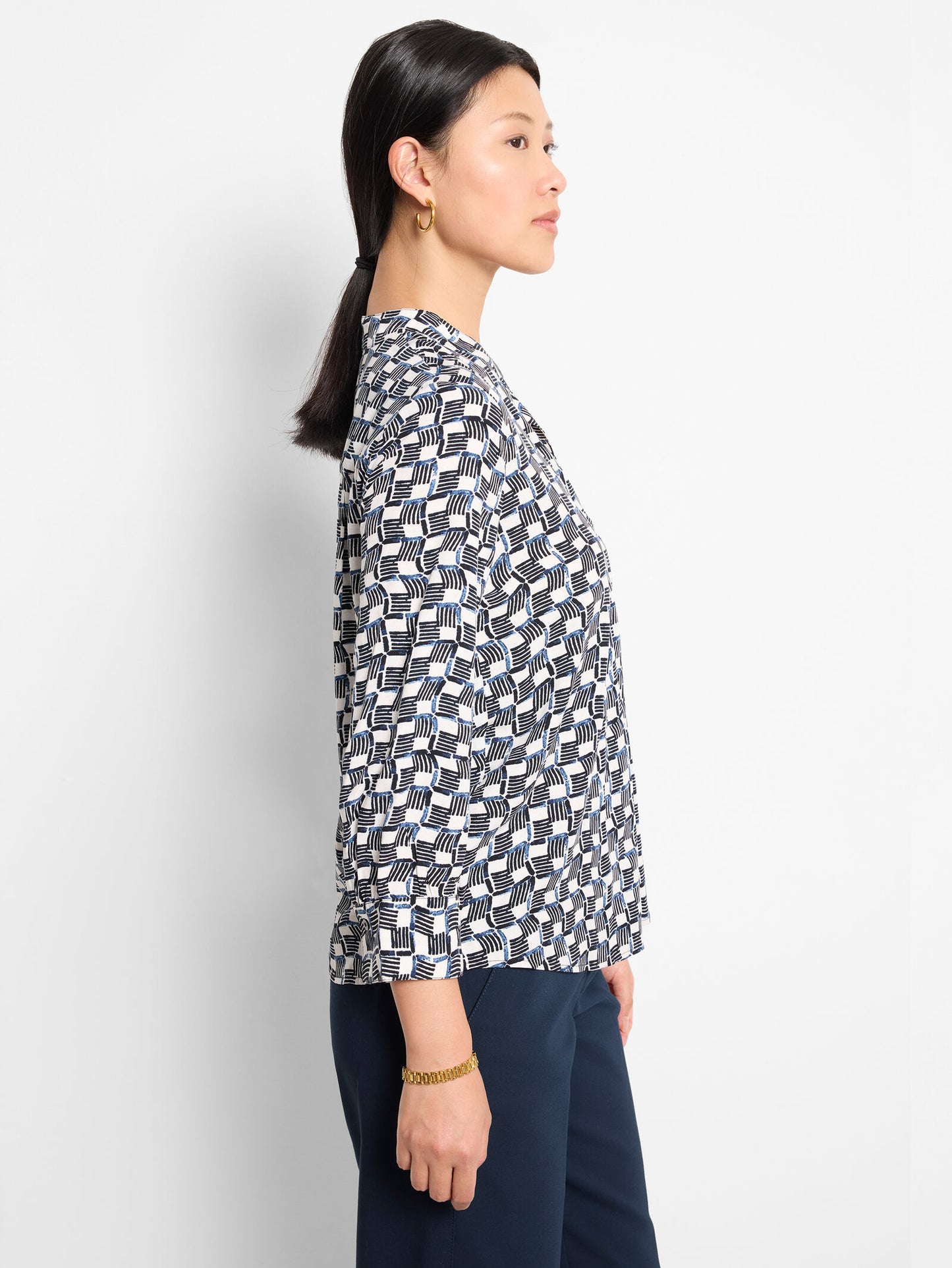 Basketweave Ecovero Shirt