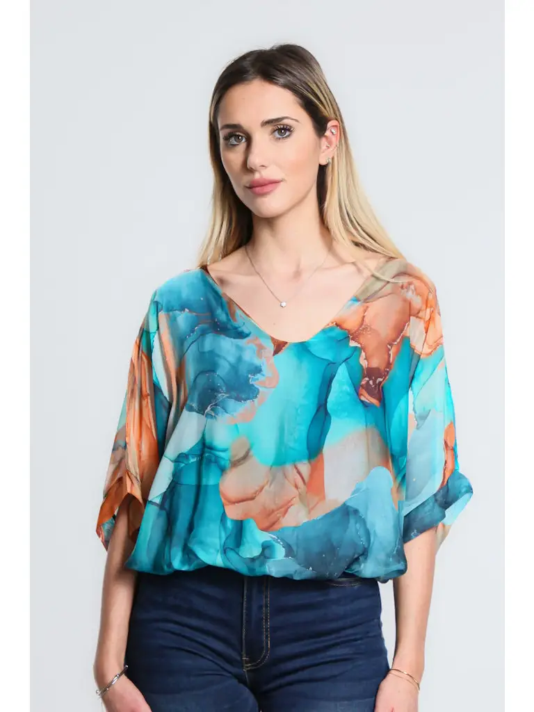 Abella Zing Band Waist-Teal