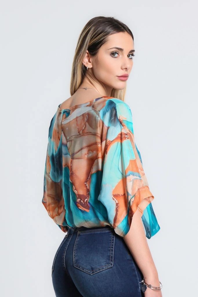 Abella Zing Band Waist-Teal