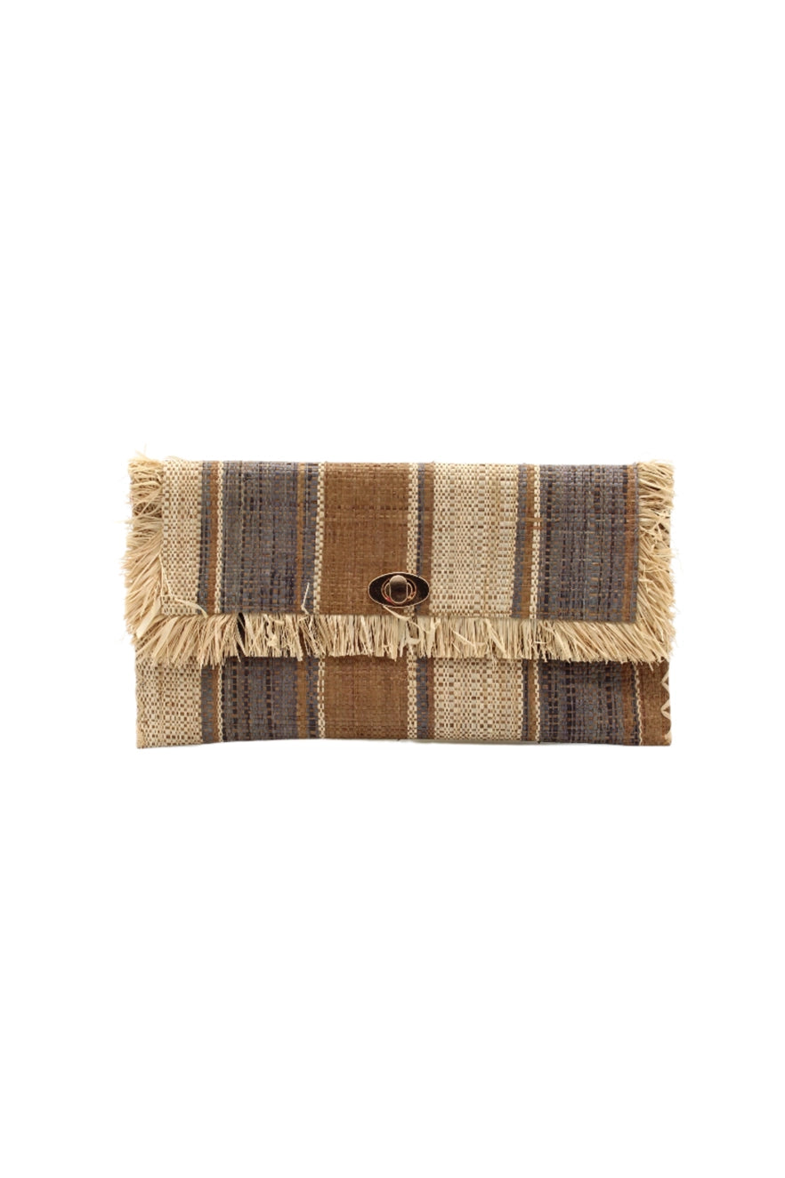 Sophie Straw Envelope Clutch