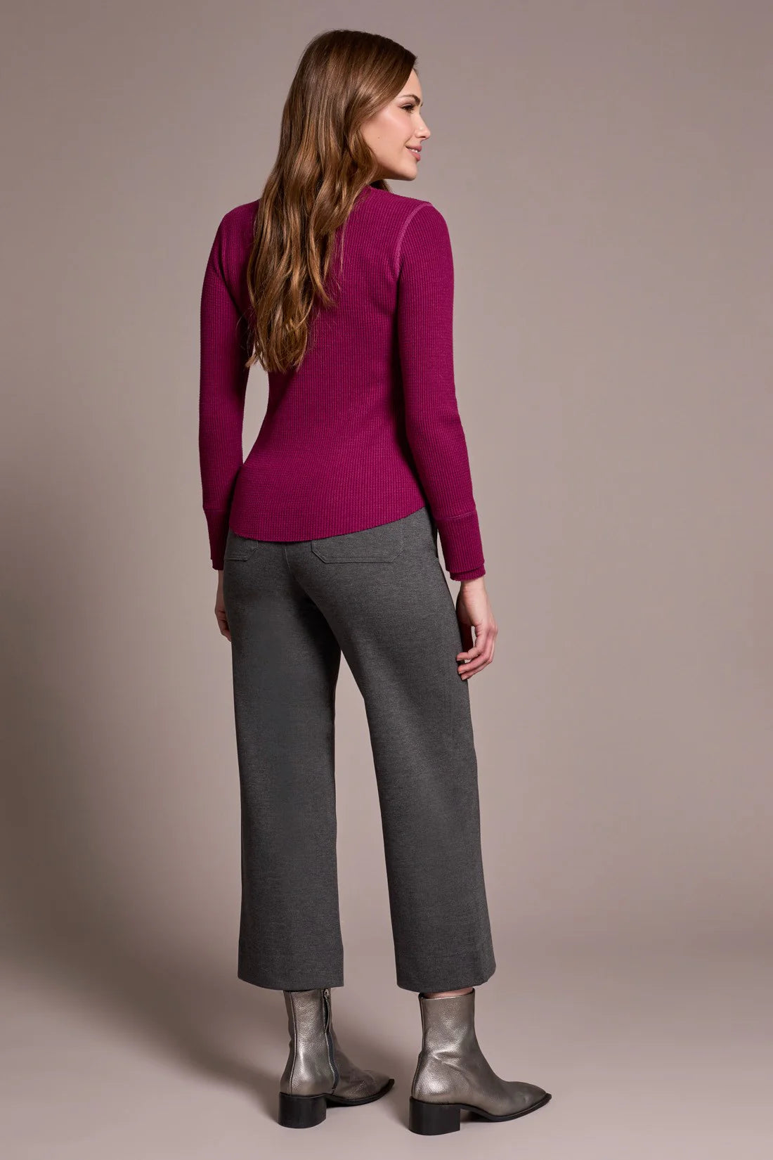 Henley Top With Buttons