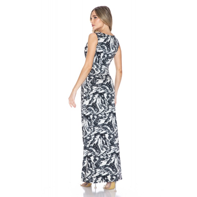 Twist Front Maxi Dress