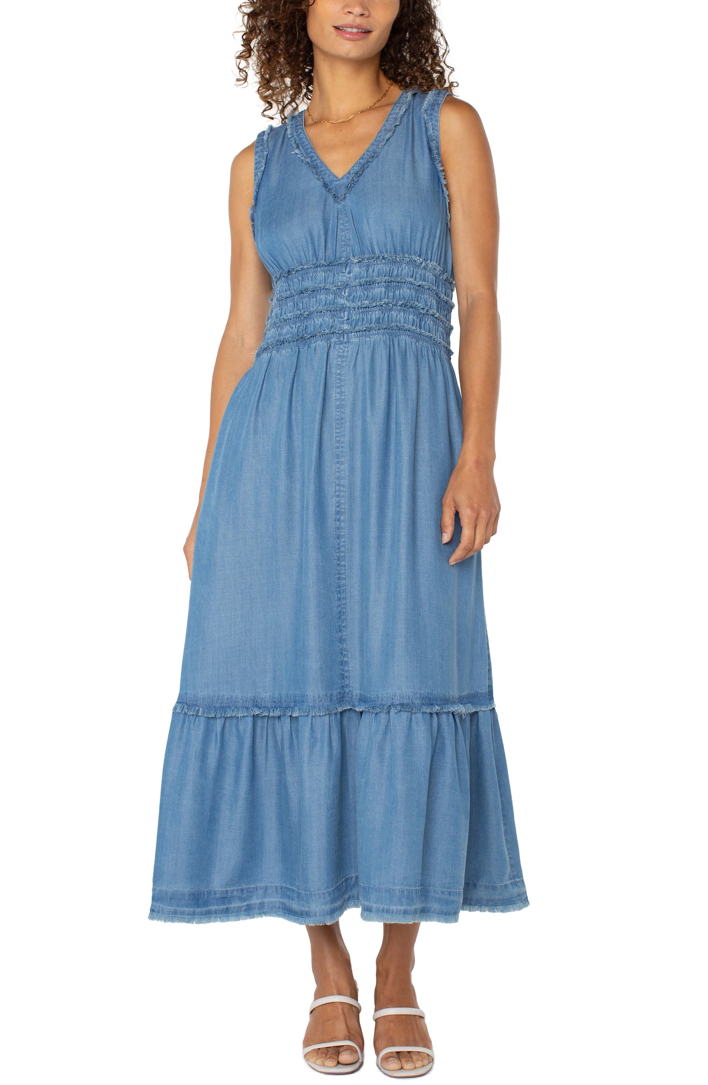 Smocked Maxi Dress