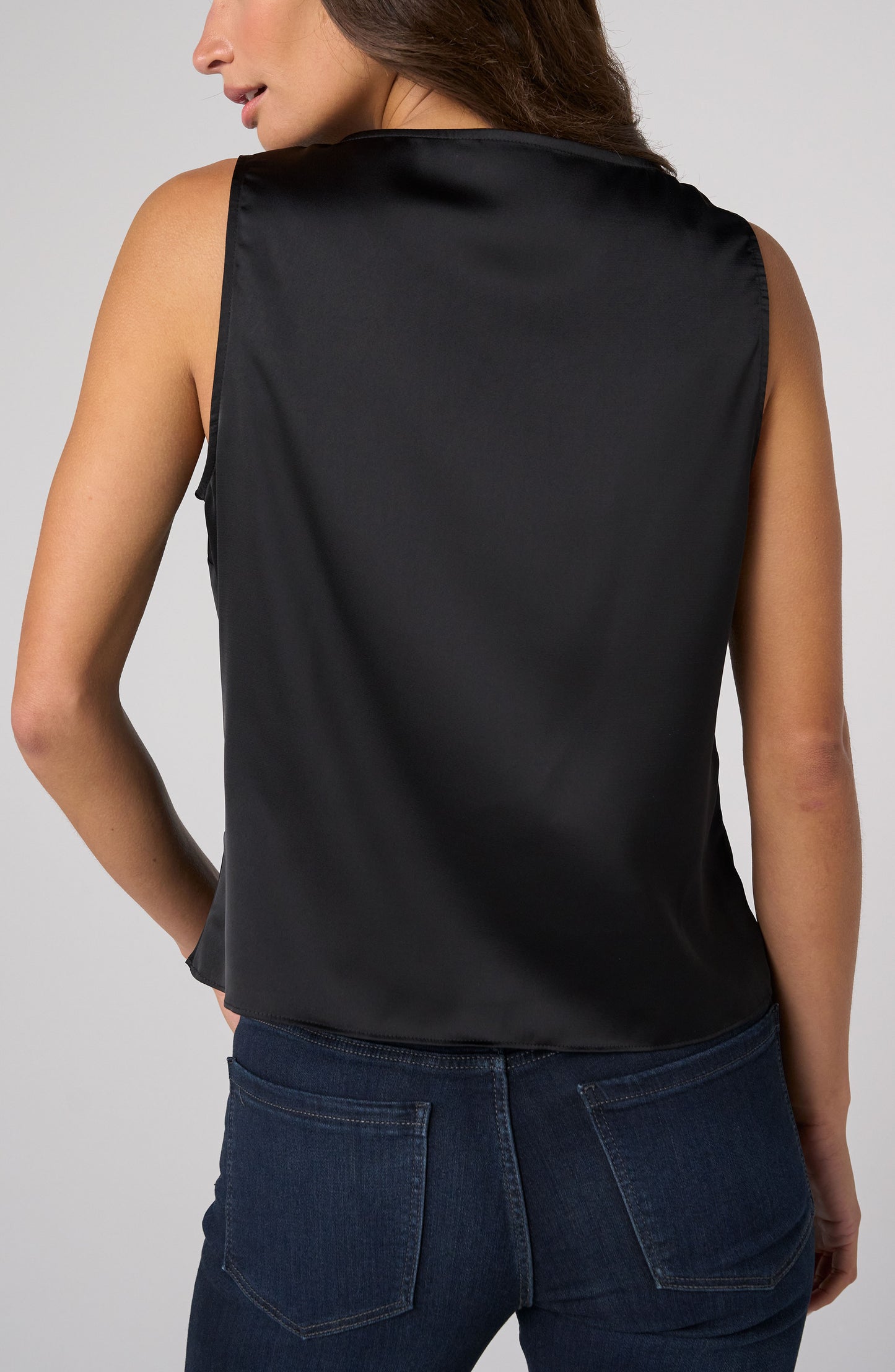 Tank with Lace Trim