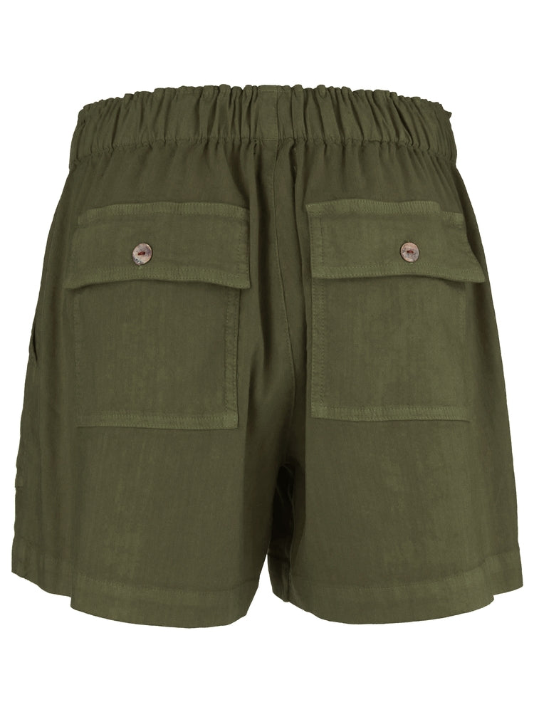 Katana Linen Drawstring Short