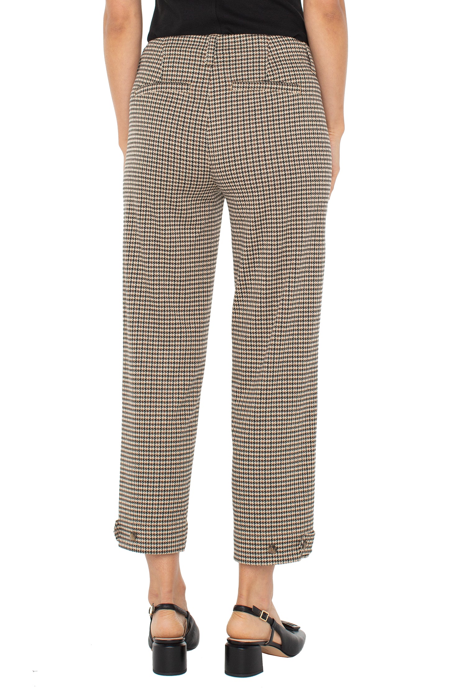 Utility Pant With Tab Hem