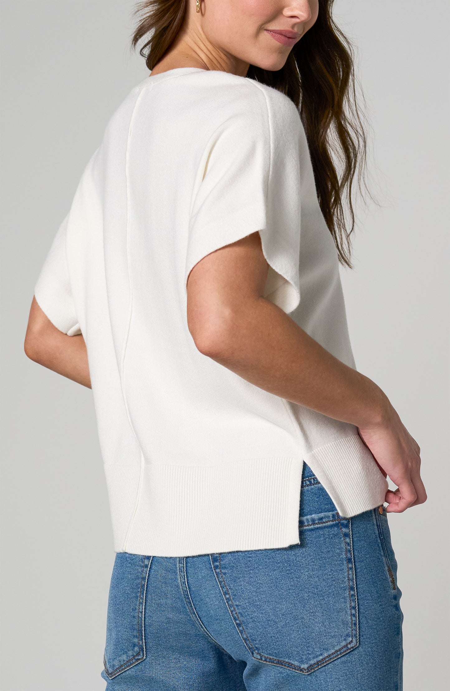 Short Sleeve Popover Top