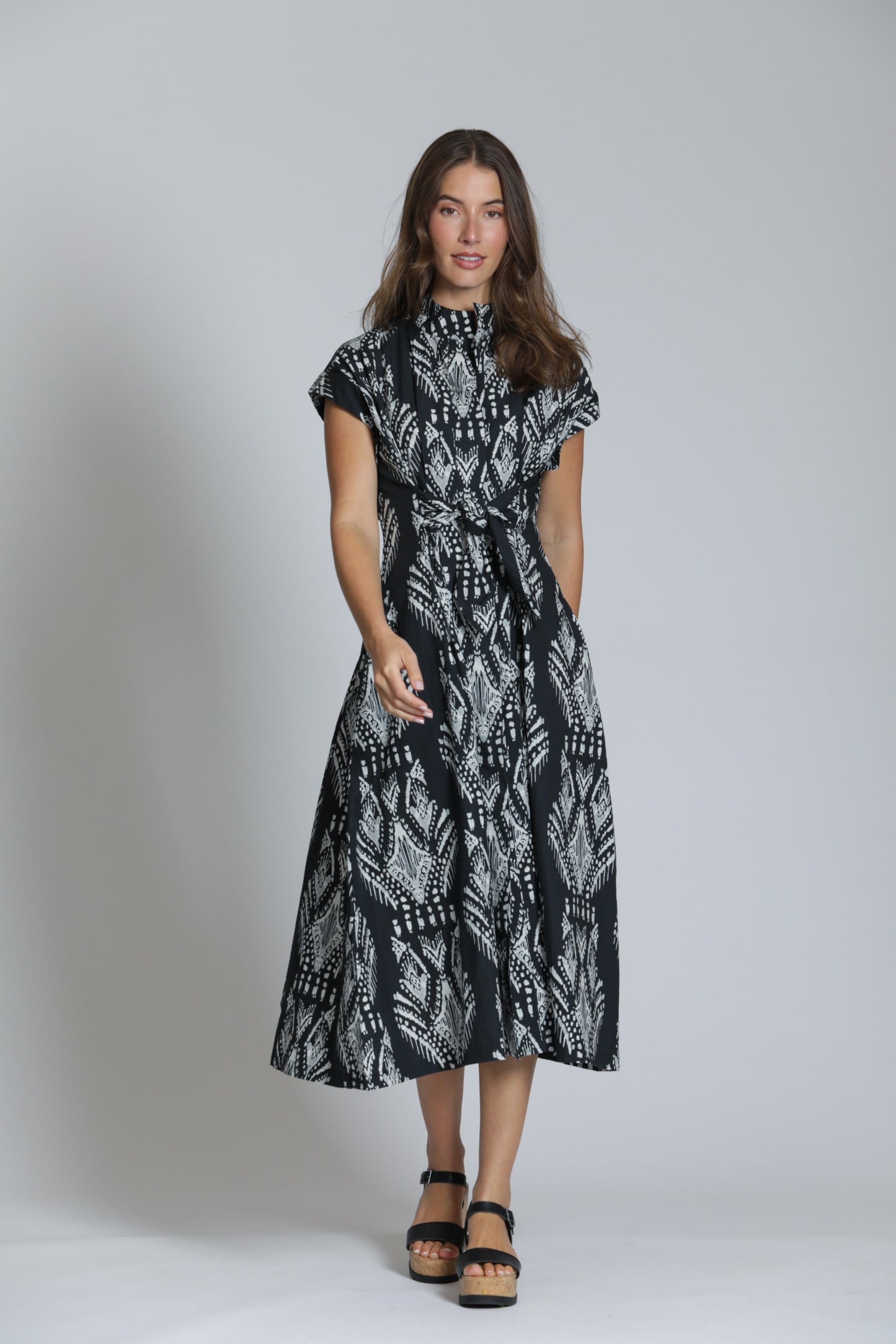 Tie Front Dress