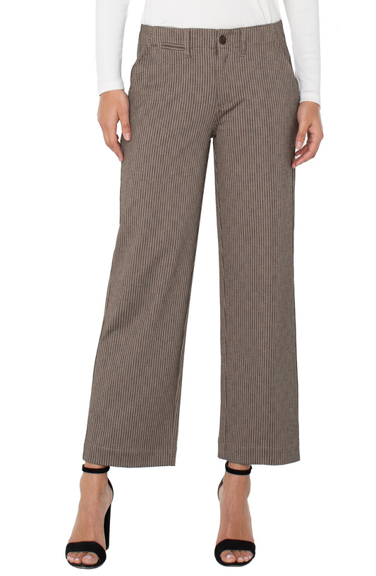 Wide Leg Crop Trouser