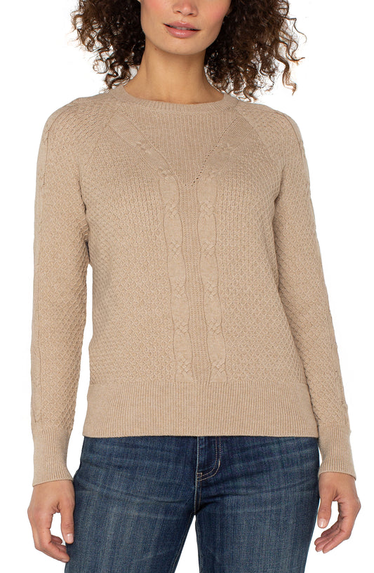 Long Sleeve Crew Neck Sweater