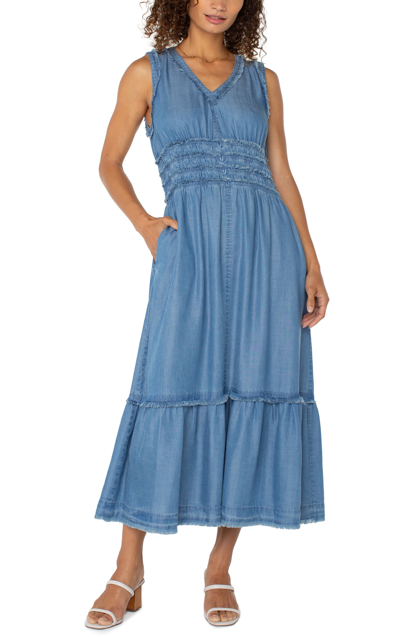 Smocked Maxi Dress