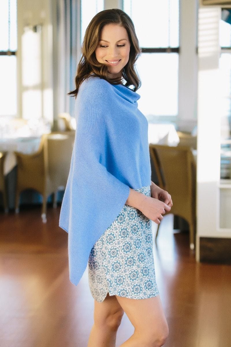 Cashmere Dress Topper Poncho