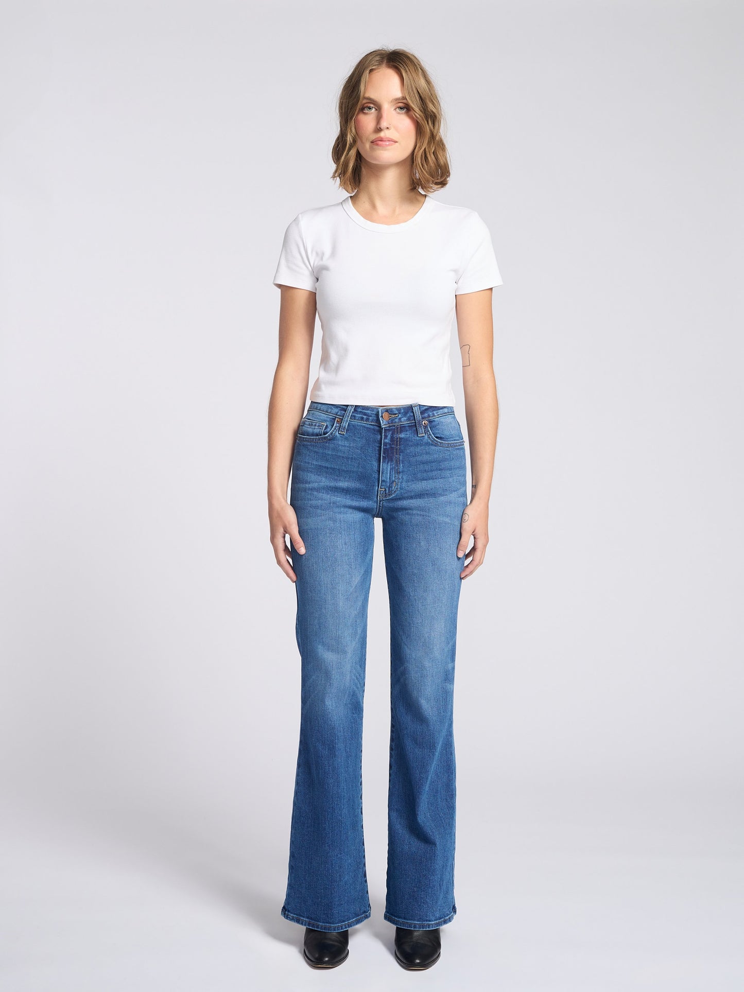 Giorgia Wide Leg Flare Jean