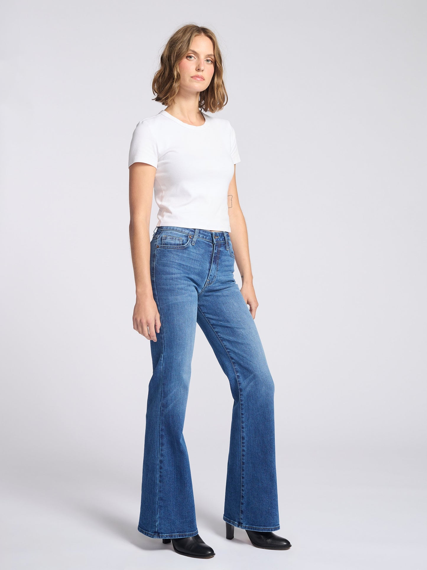 Giorgia Wide Leg Flare Jean