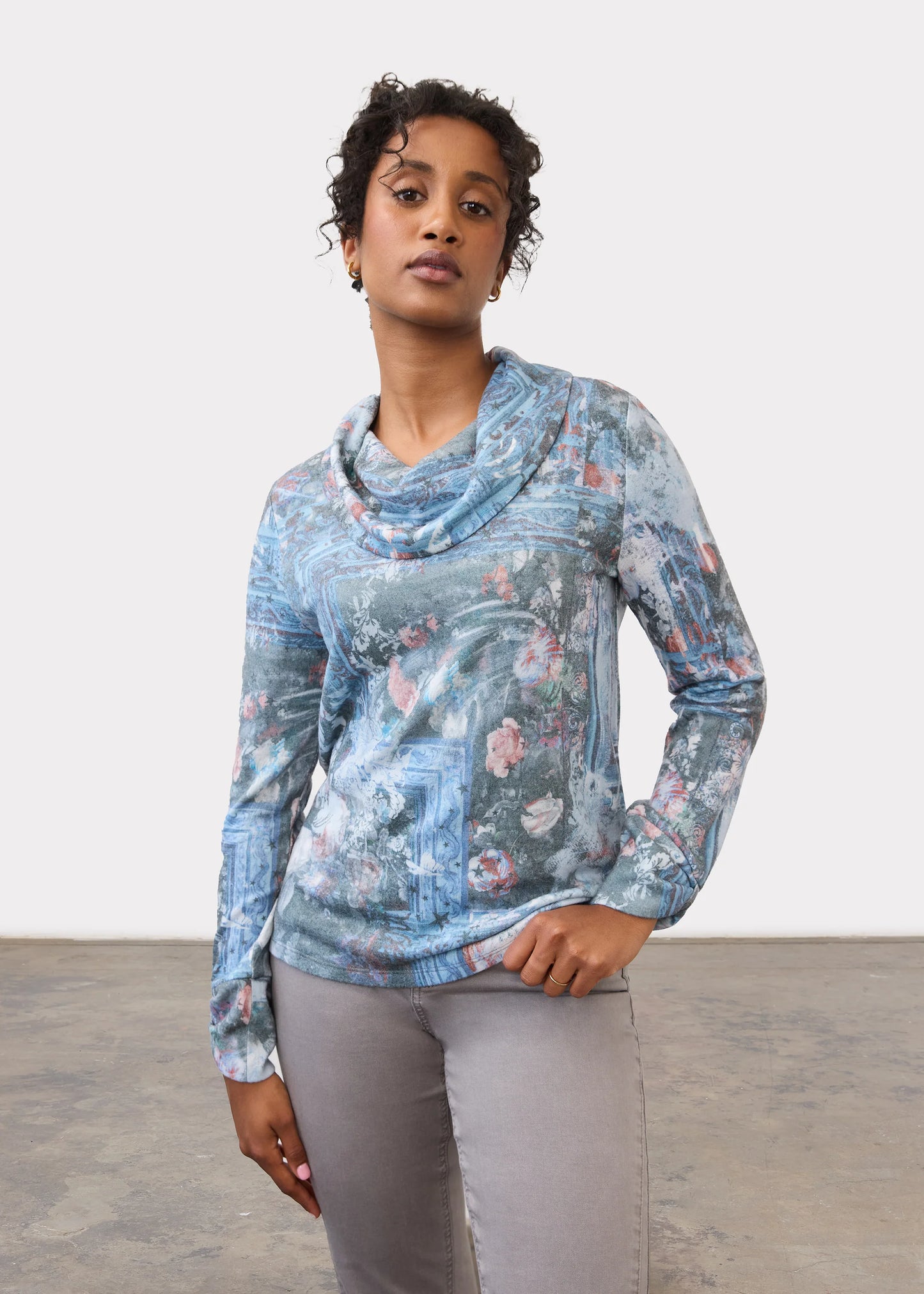 Cowl Neck Top