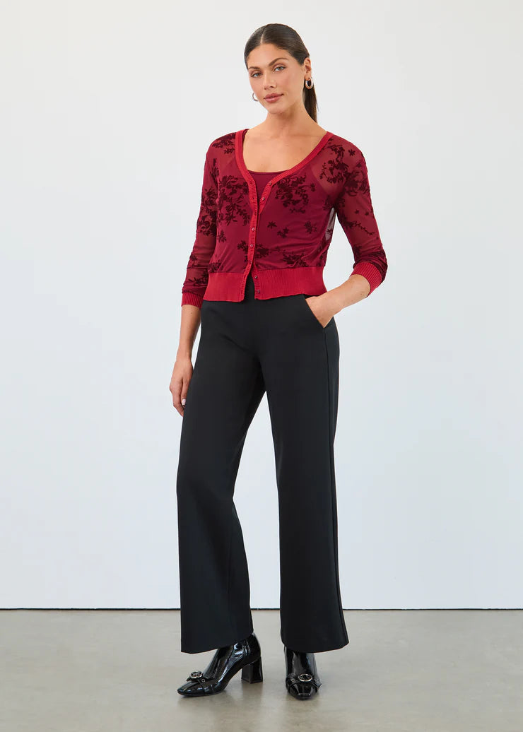 2 Piece Mesh Cardigan Set