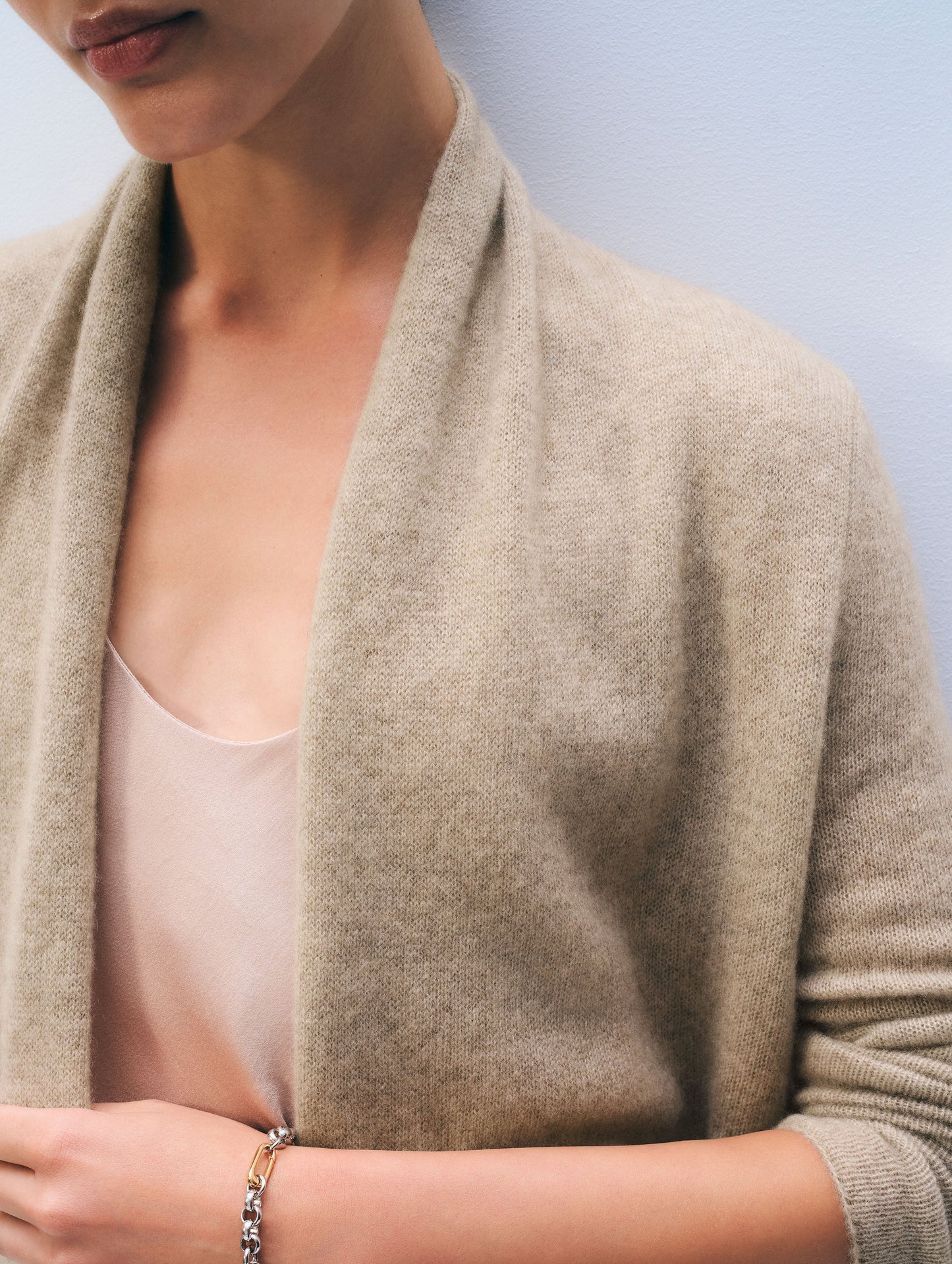 Cashmere Trapeze Cardigan