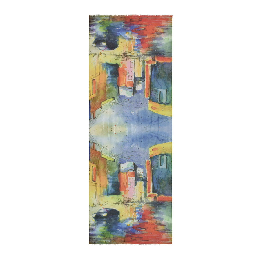 Wilmington City Scene Modal Scarf