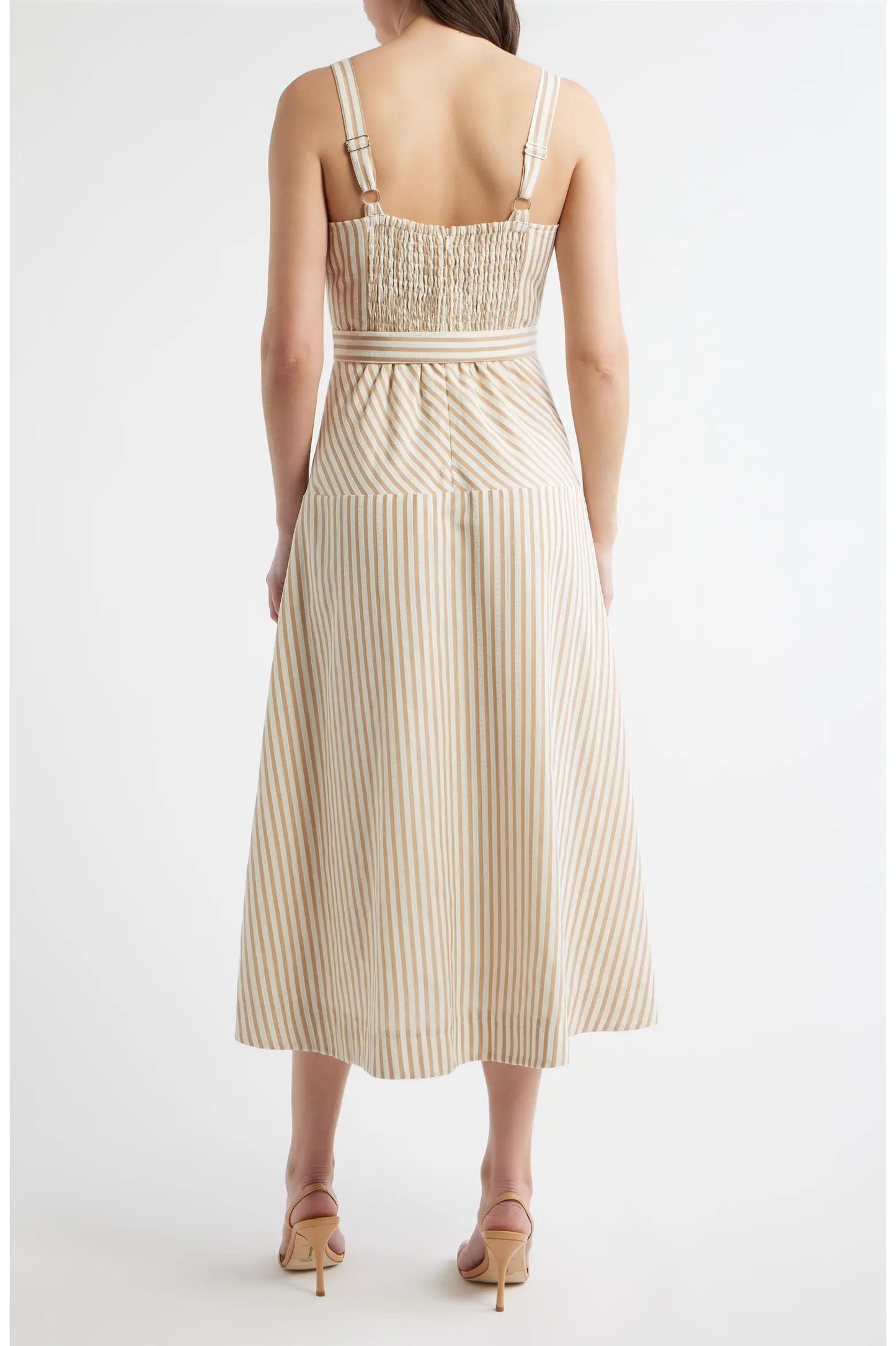 Belted Stripe Dress