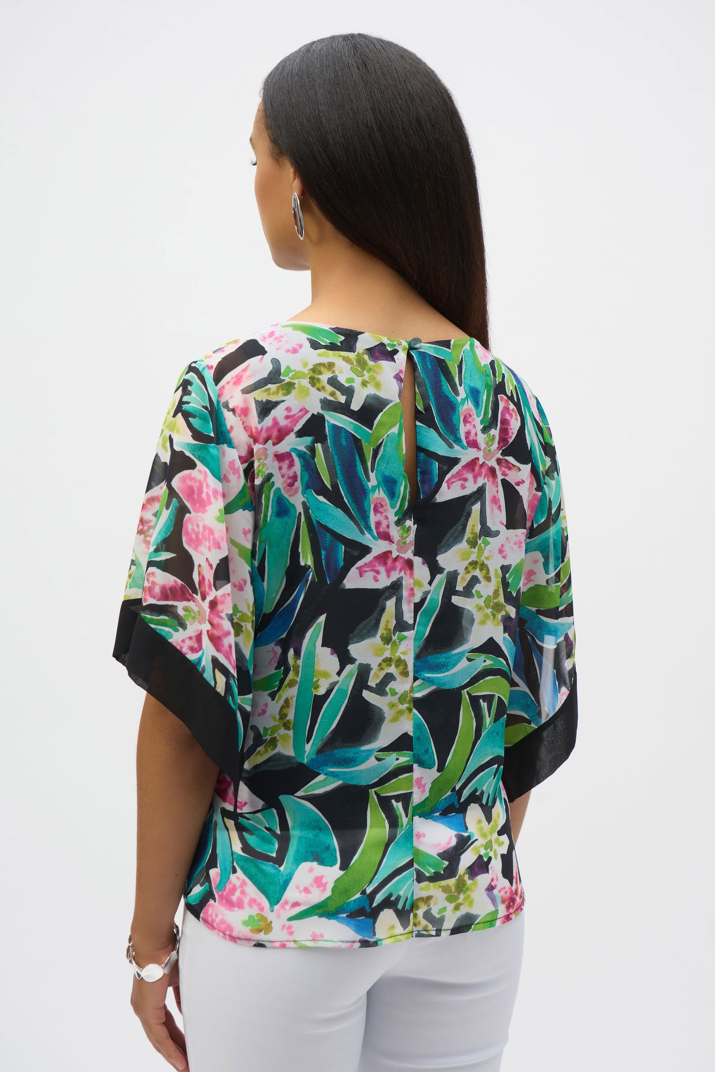 Chiffon Tropical Top