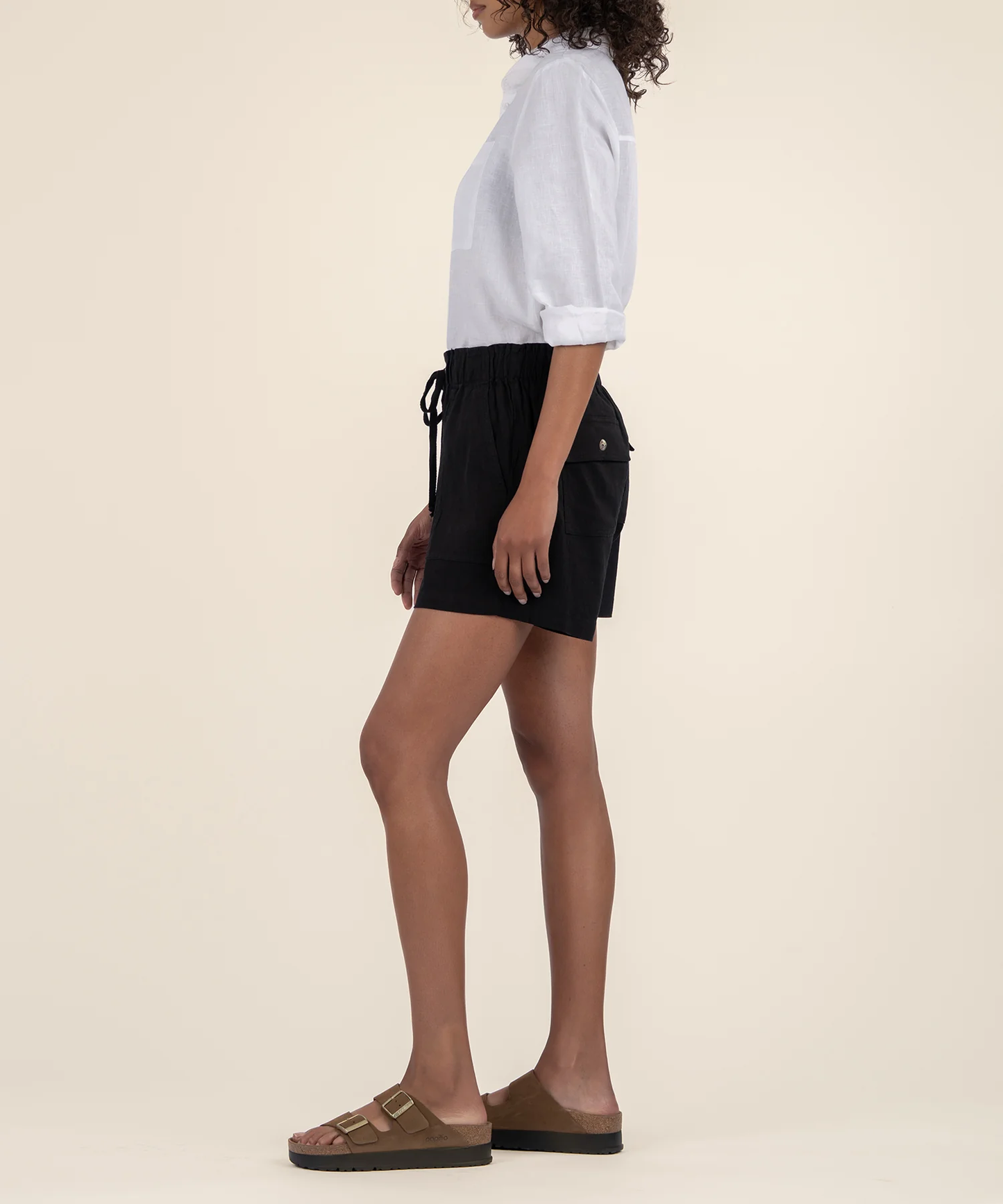 Katana Linen Drawstring Short