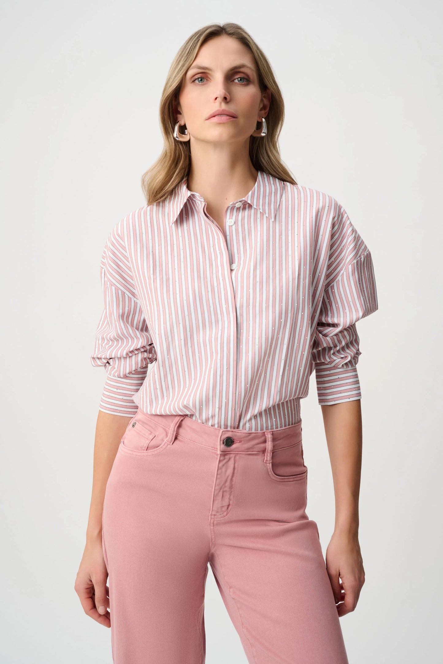 Stripe Boxy Blouse