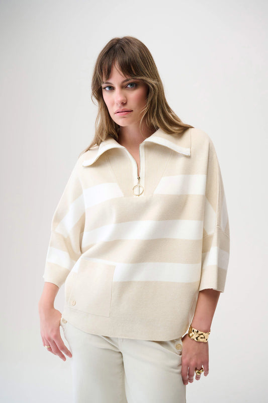 Striped Boxy Sweater