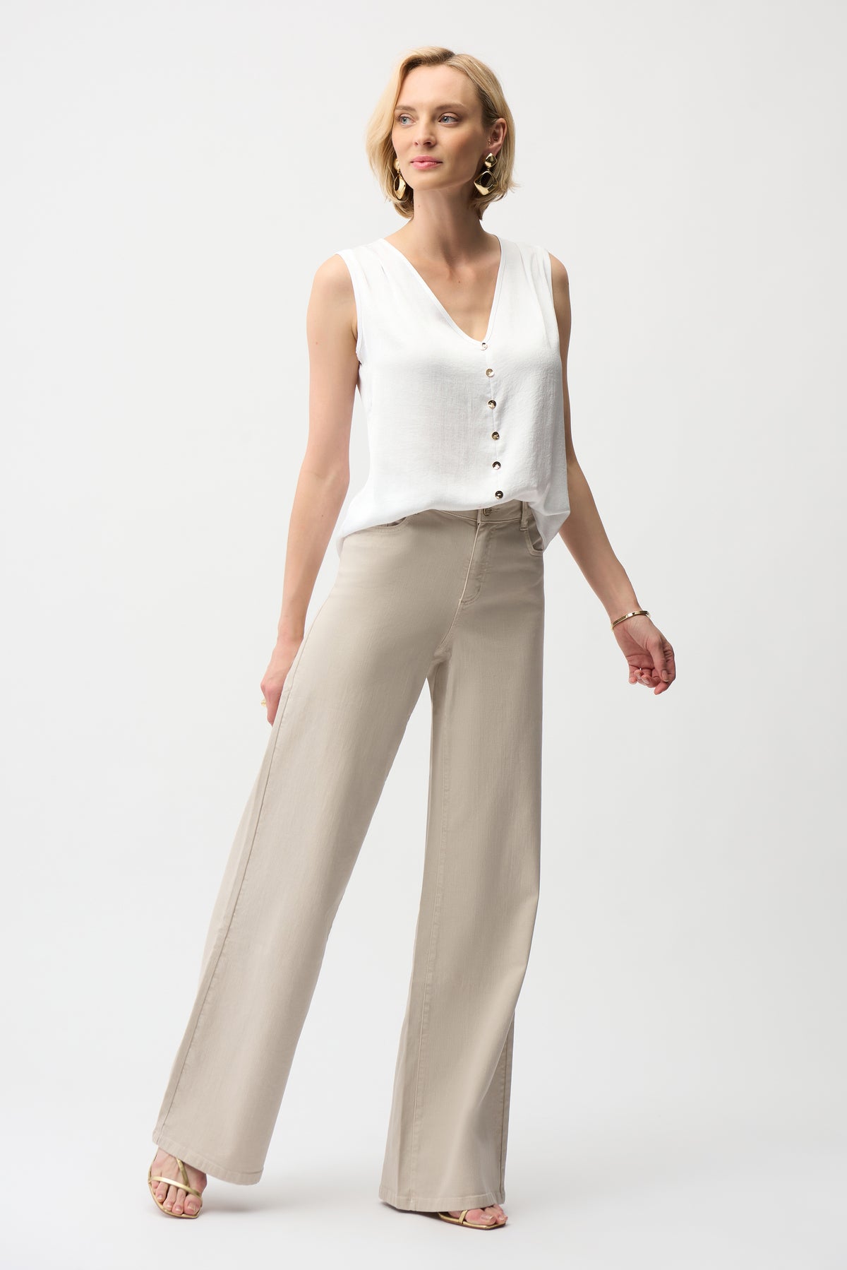 Goldie Classic Wide Leg Jeans