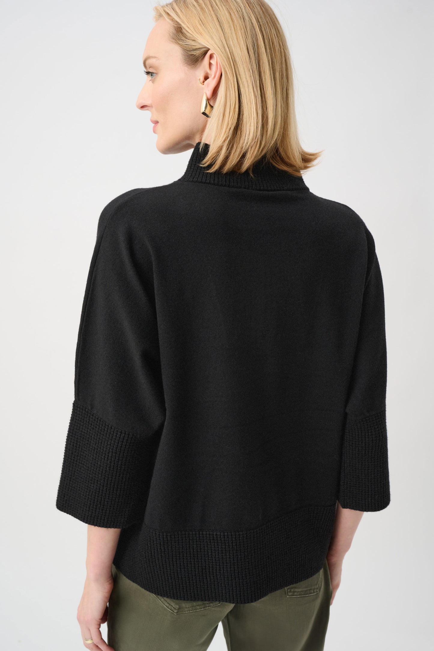 Brushed Funnel Neck Sweater