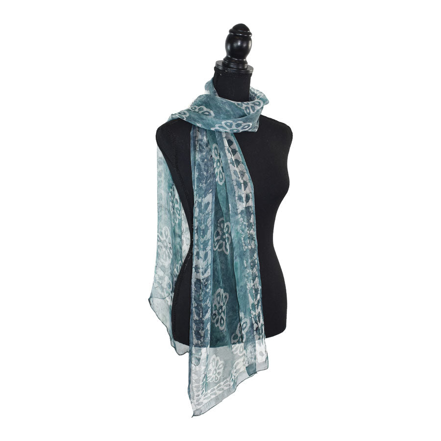 Beverly Lightweight Batic Scarf