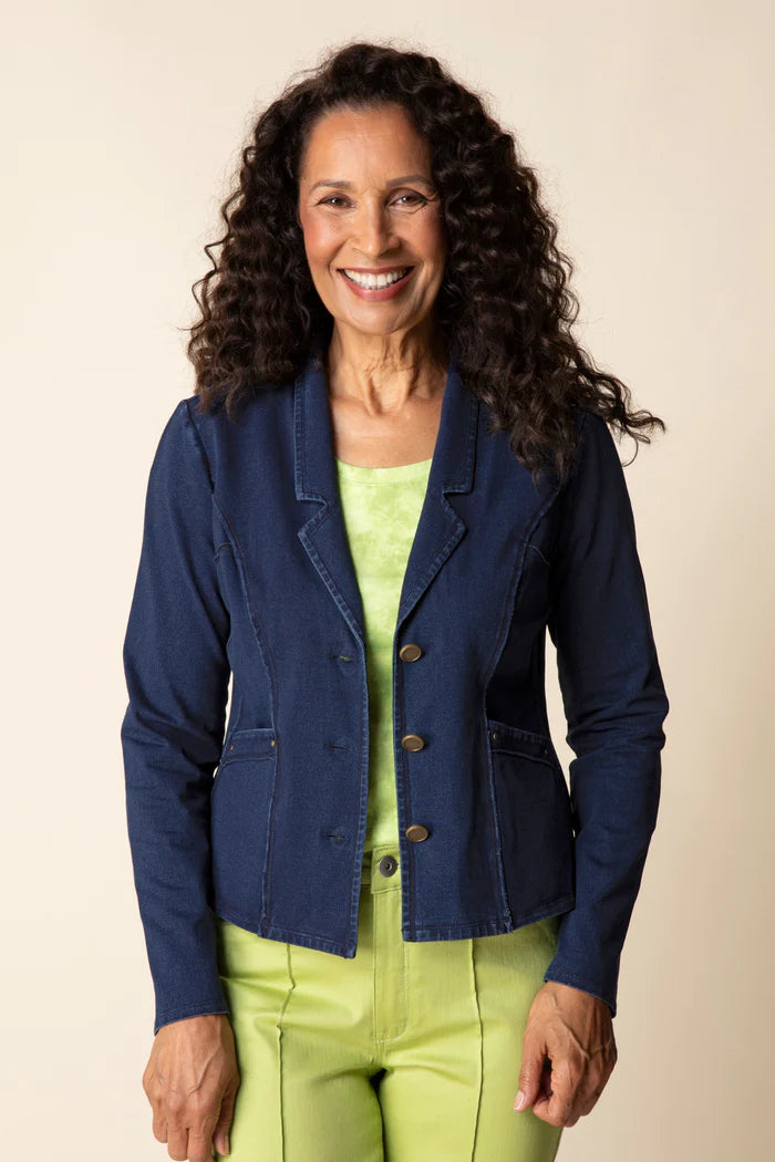 Stonewash Knit Denim South Side Jacket