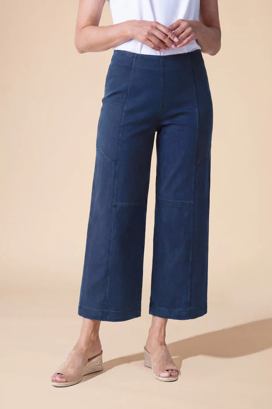 Stonewash Knit Flood Pant