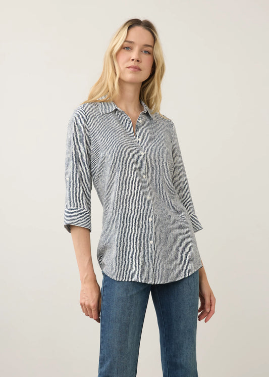 Long Sleeve Stripe Tunic