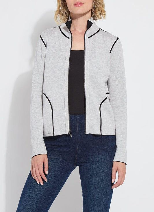 Reversible Cashmere Zip Up Cardigan
