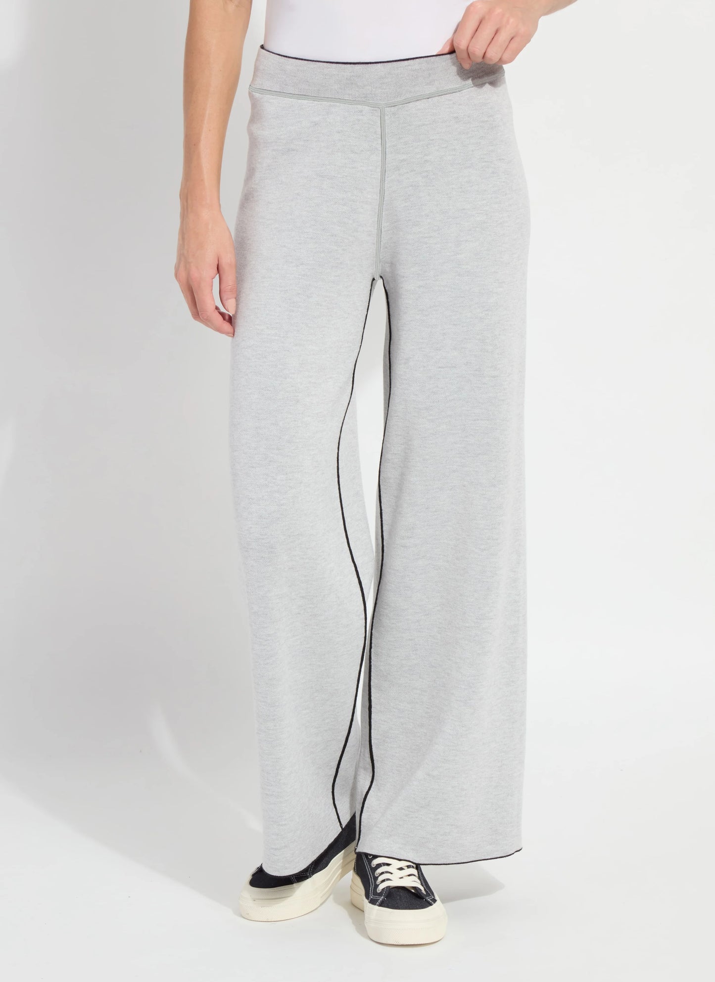 Odessa Reversible Knit Lounge Wide Leg Pant