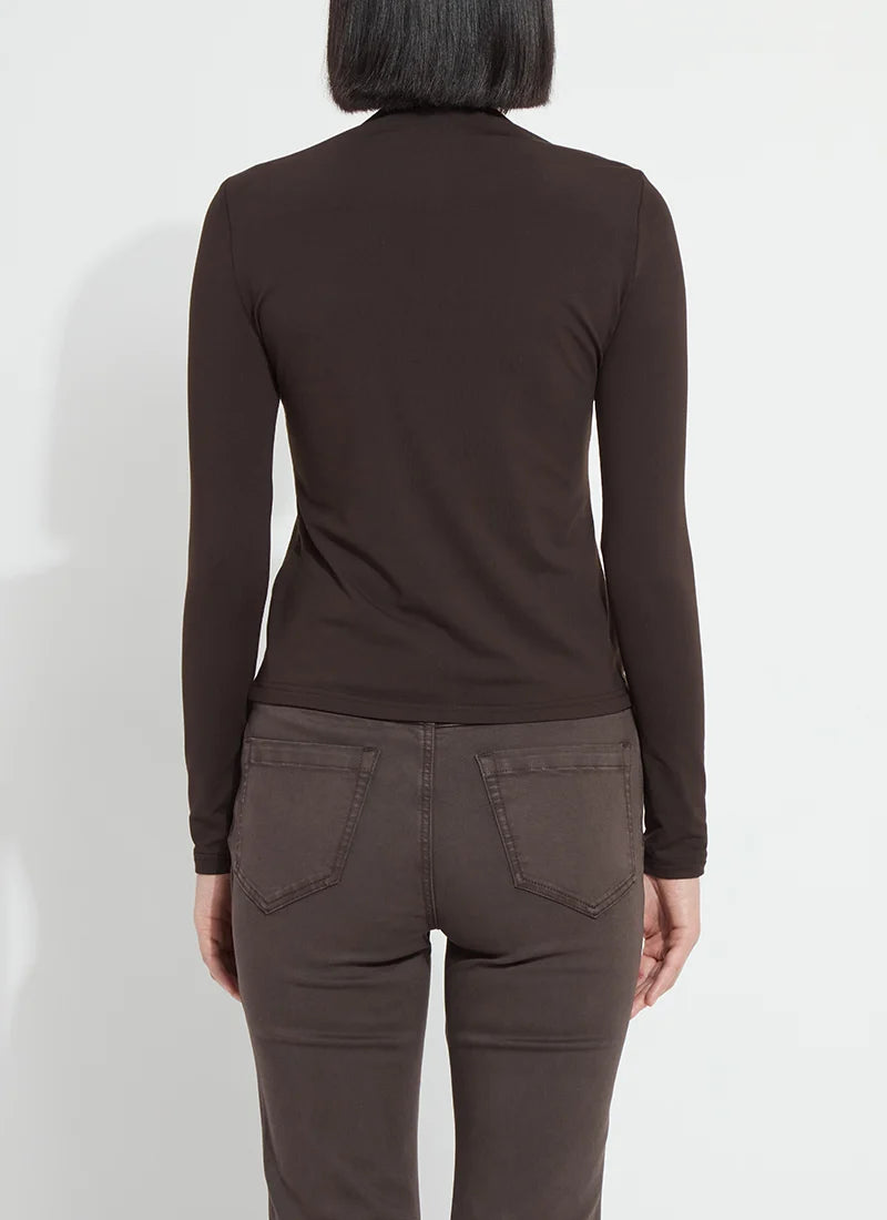 Electra Crossed Boatneck Top