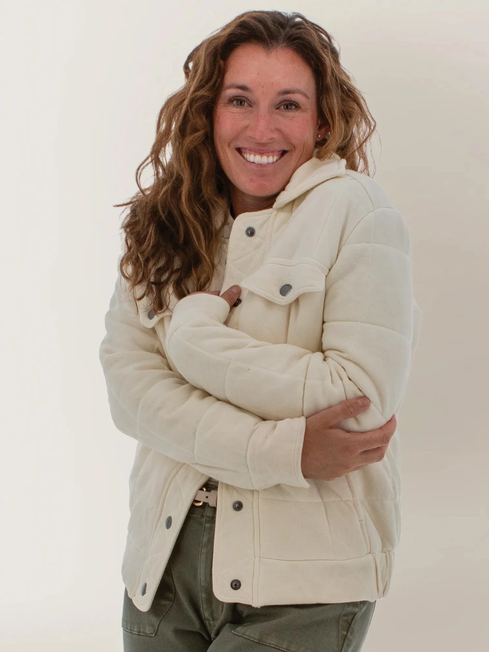 Cotton Drift Quilted Shacket