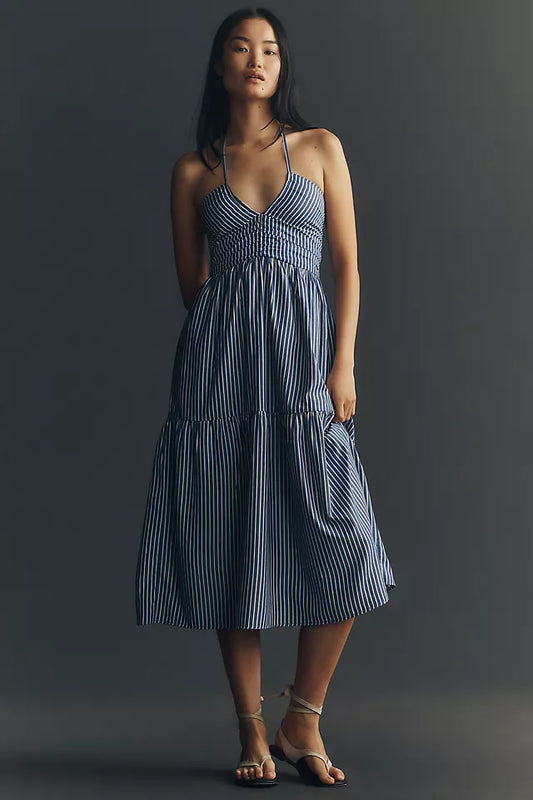 Aeries Halter Dress