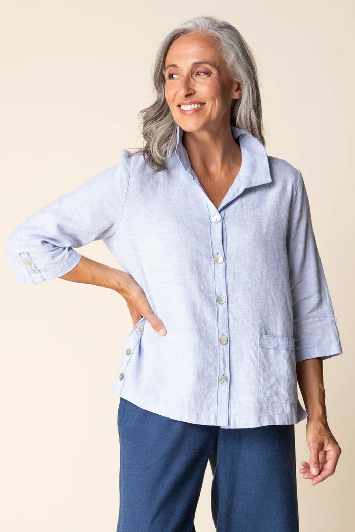 Linen Camp Shirt