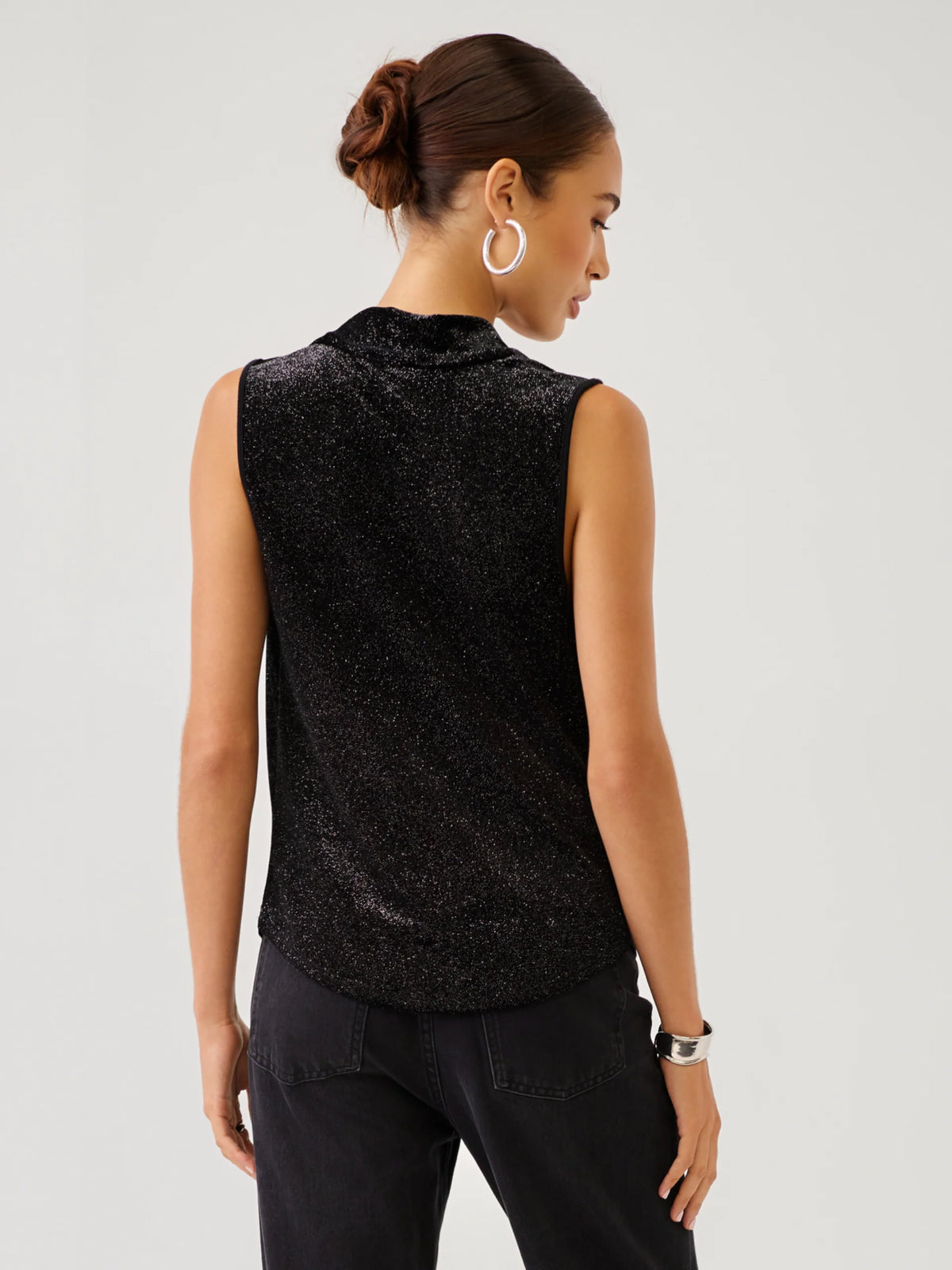 Elisa Drape Neck Top