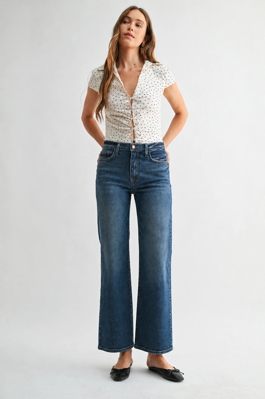 Paola Wide Leg Jean