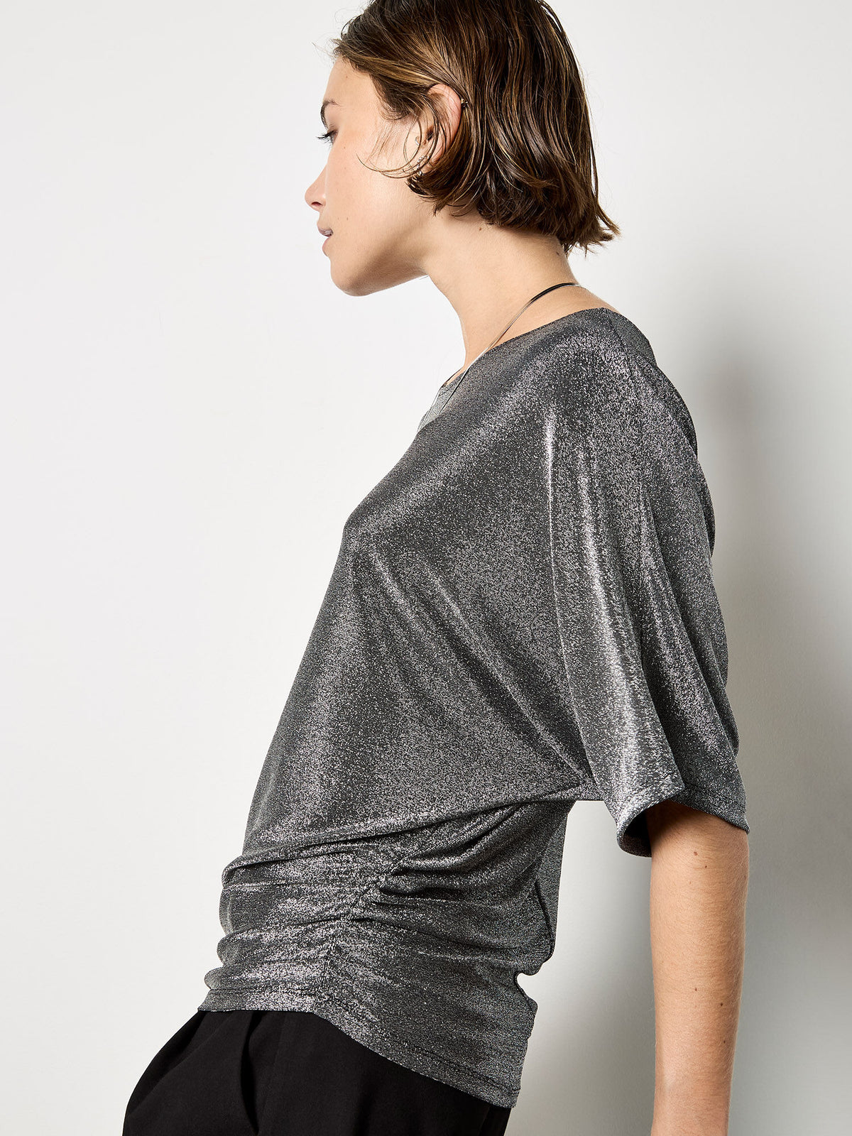 V-Back Sparkle Top