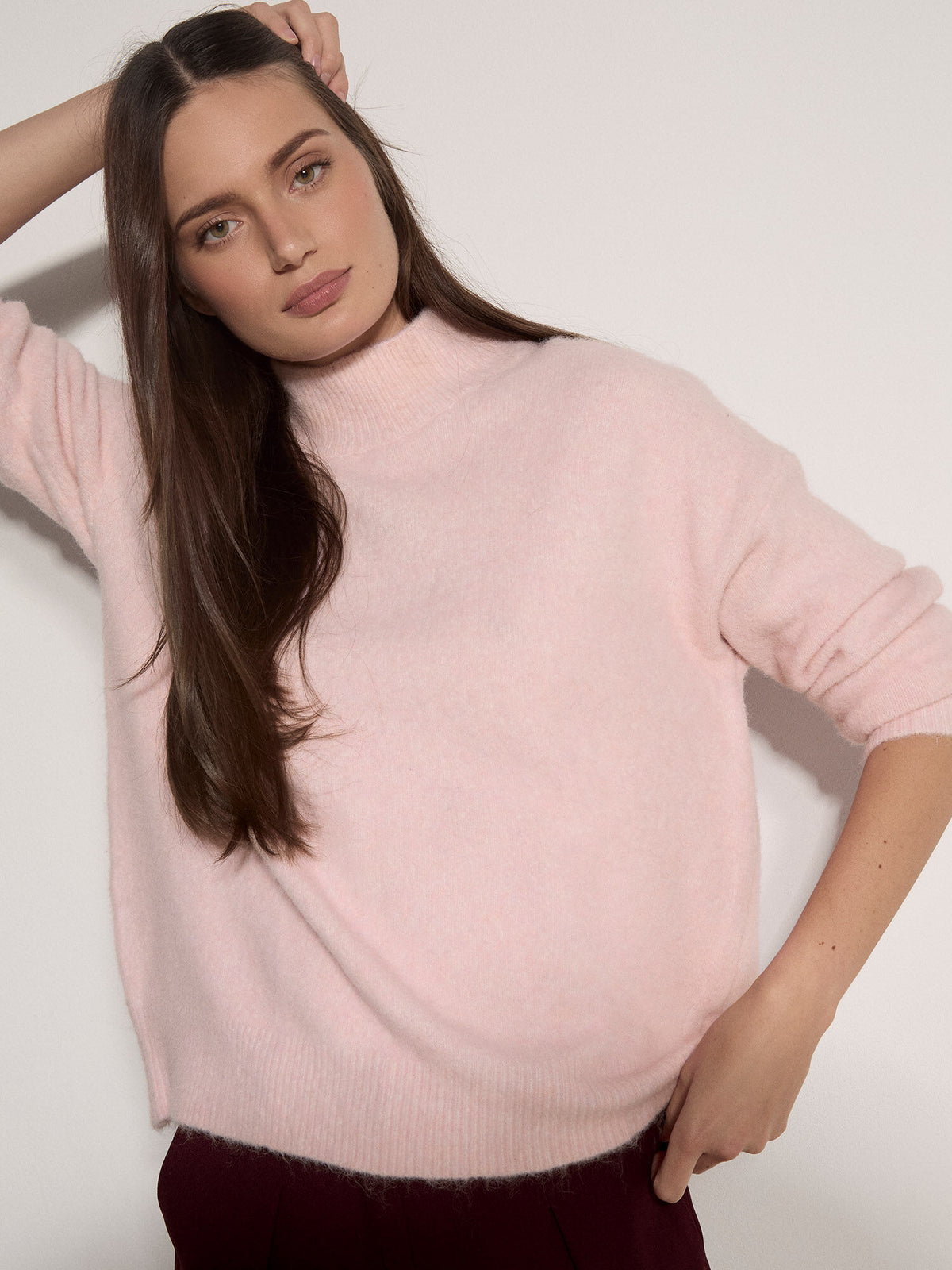 Mock Neck Sweater