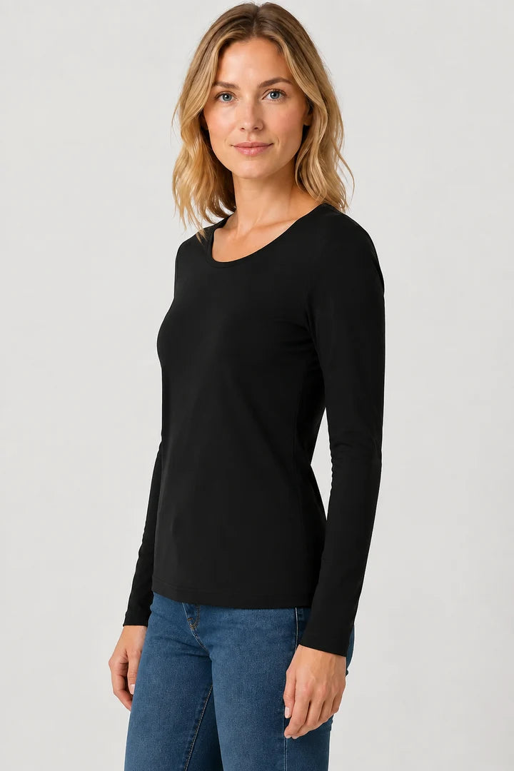 Long Sleeve Crewneck Top