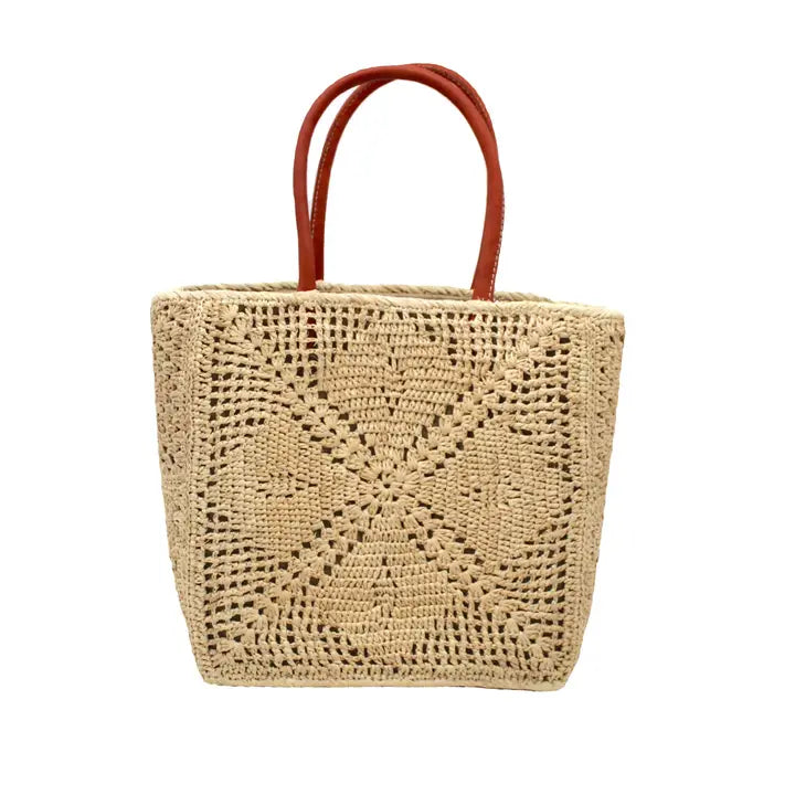 Cheval Lace Square Crochet Bag
