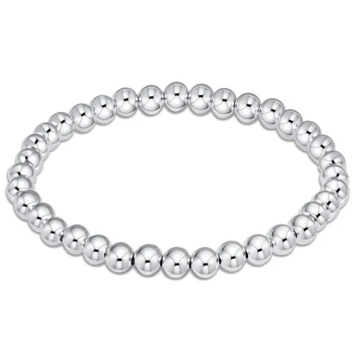 Classic 5mm Bead Bracelet - Sterling