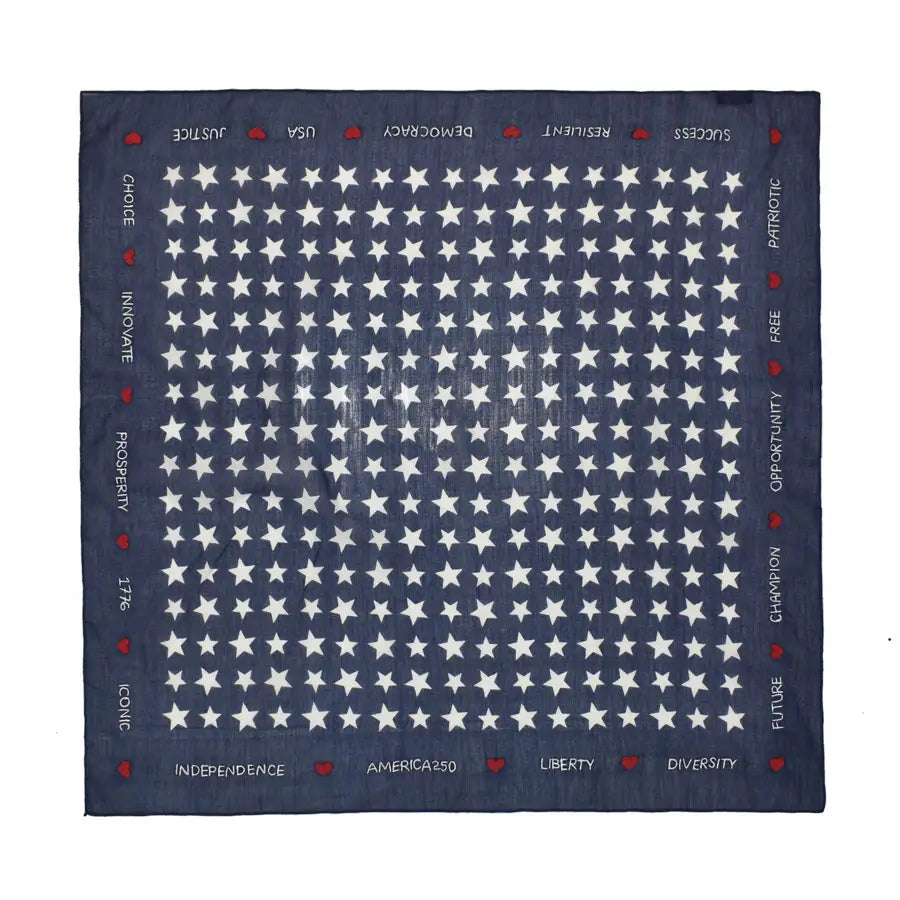 American Cotton Square Scarf